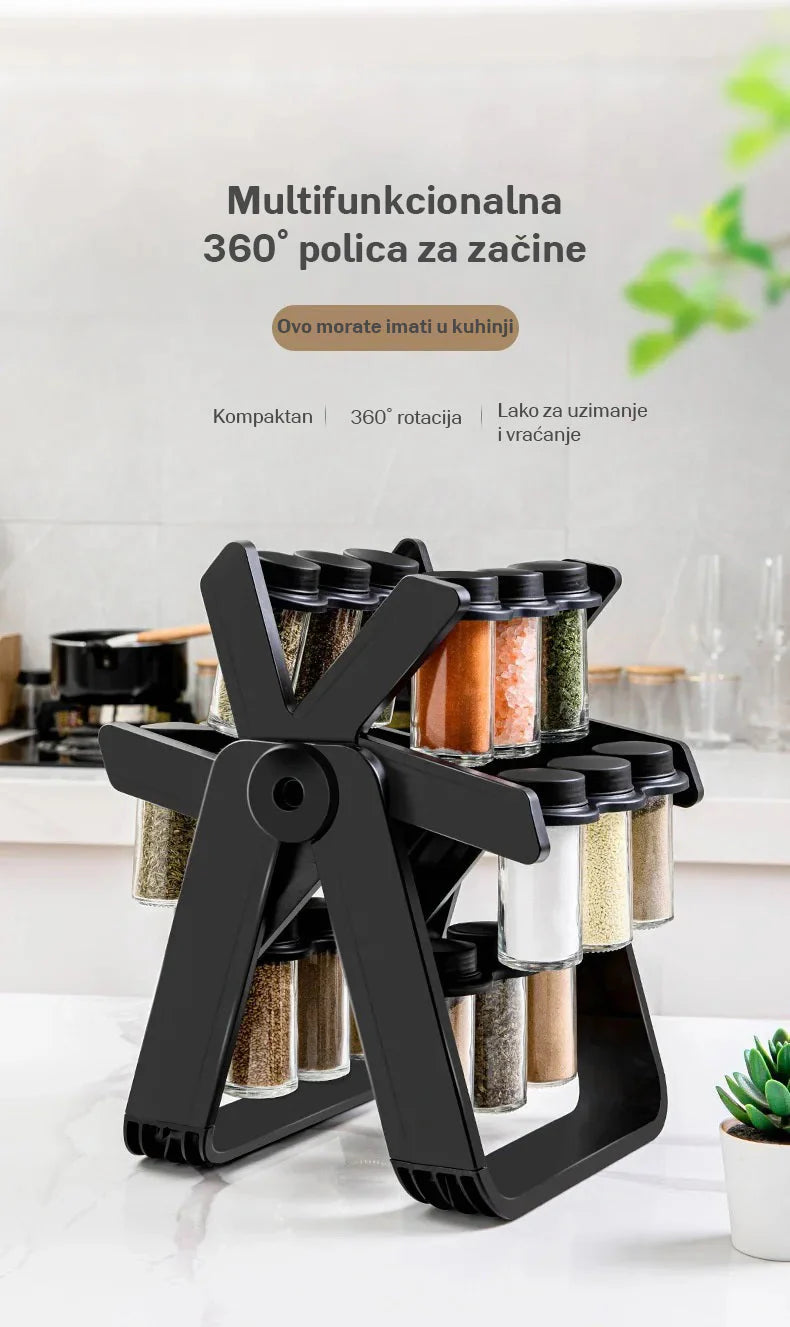 Rotirajući Stalak za Začine