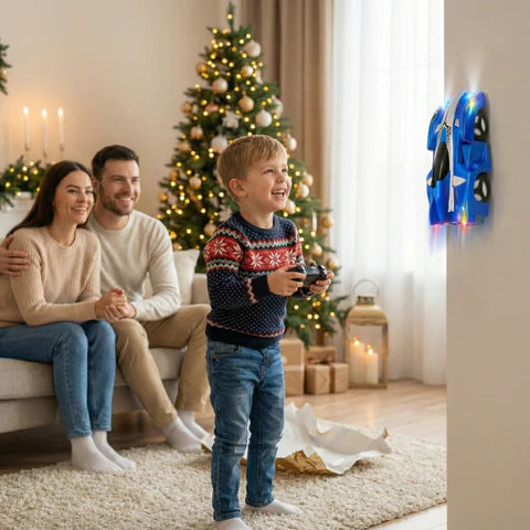 Autić koji vozi po ZIDU i PLAFONU