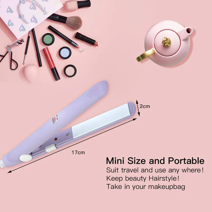 Mini GlamStyler™ – Džepna Pegla za Kosu